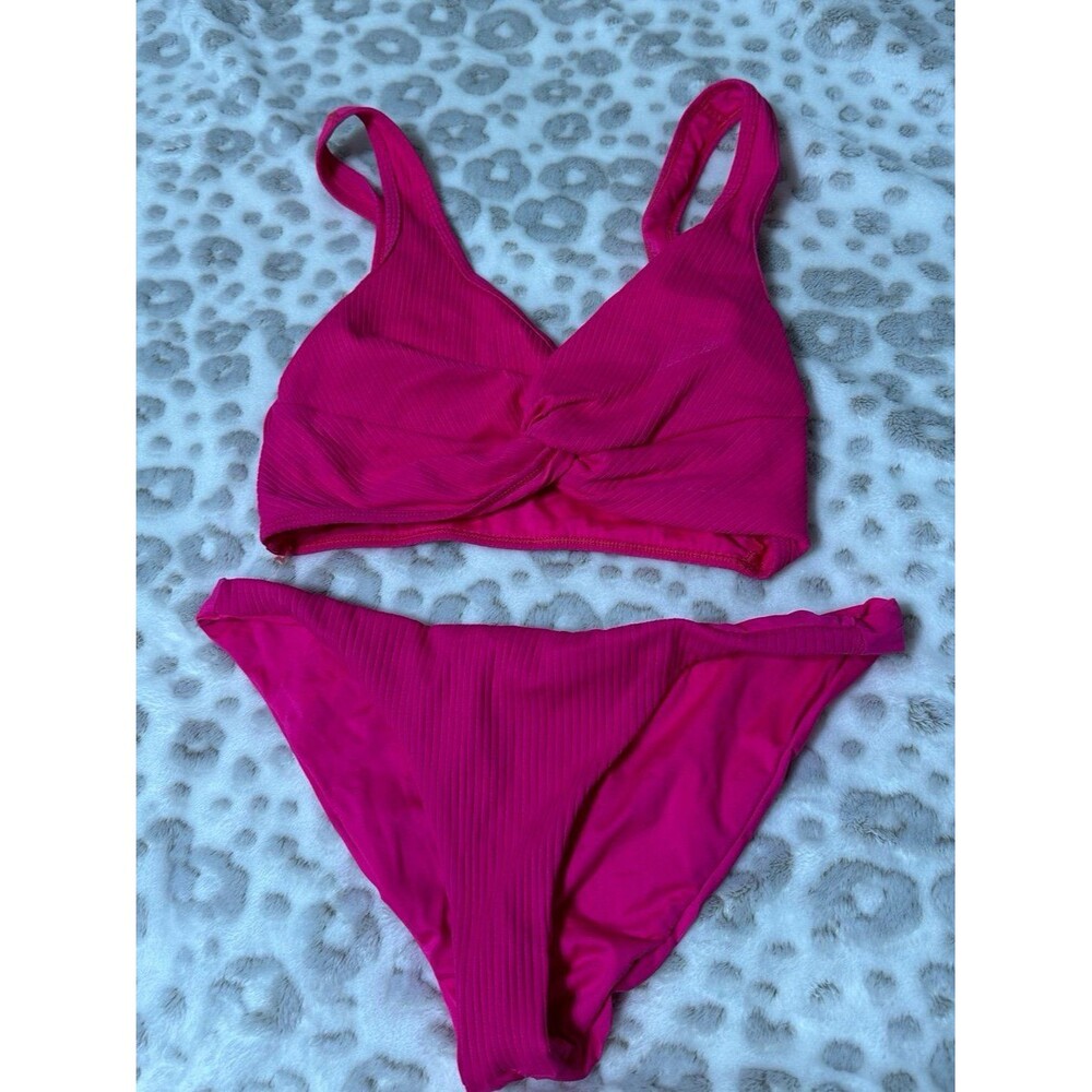 Beach bunny pink swim set
